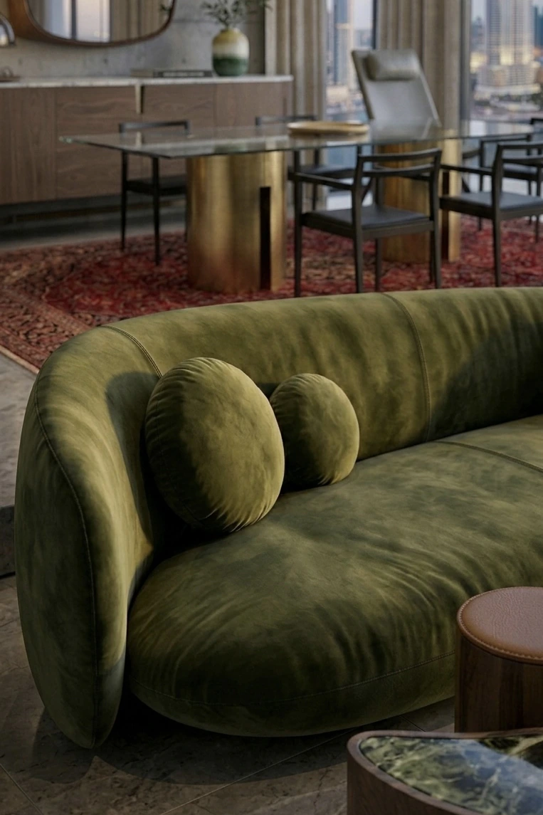 Apartment Business Bay living room